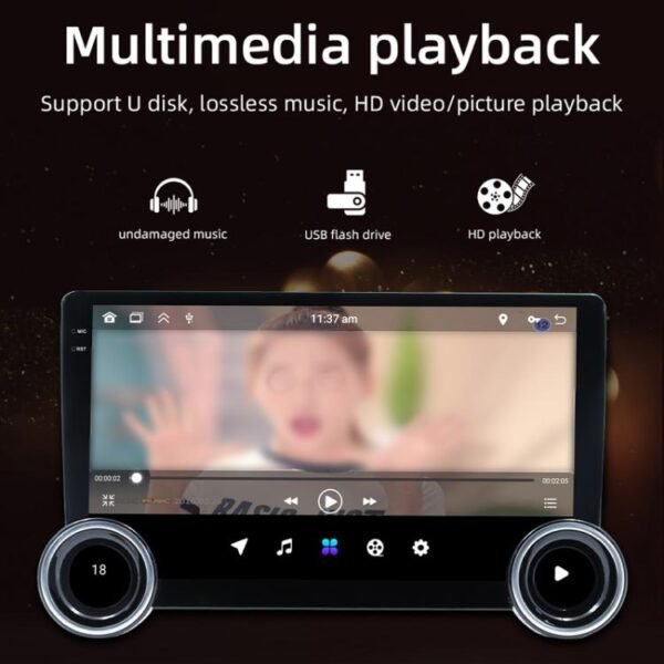 10.1 inch IPS Display + 2.5D Touch Screen Bluetooth FM Radio Car Navigation Machine, 1+32G, 2+32G, 2+64G - Image 11