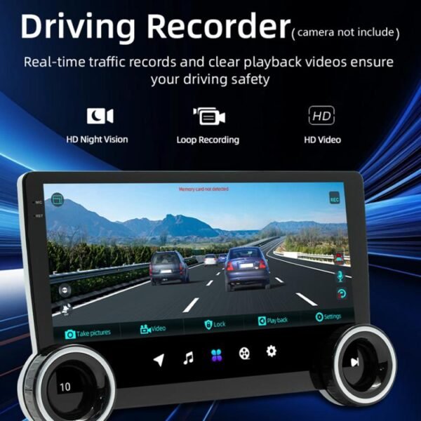 10.1 inch IPS Display + 2.5D Touch Screen Bluetooth FM Radio Car Navigation Machine, 1+32G, 2+32G, 2+64G - Image 8