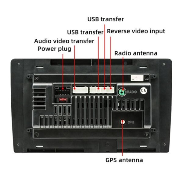 9 Inch Bluetooth FM Radio Car MP5 Android Navigation Machine, 1+32G, 2+32G, 2+64G - Image 3