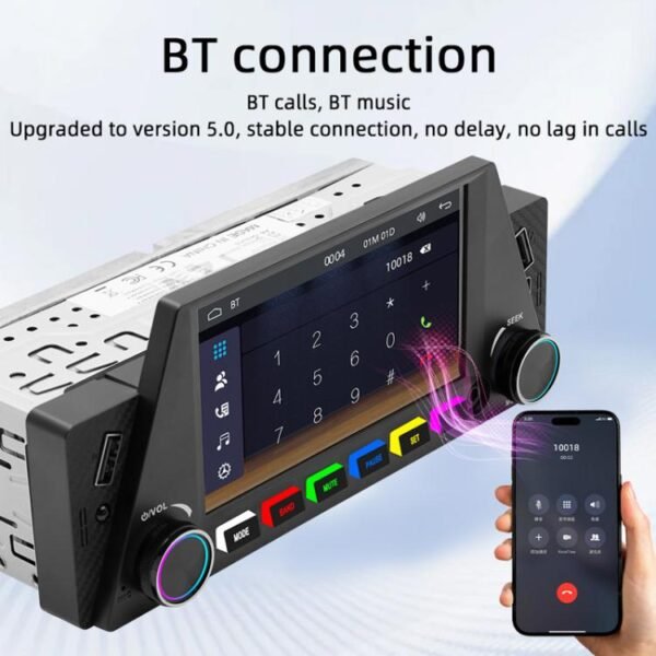 4.7 inch AUTO/CarPlay Navigation Bluetooth FM Radio Car MP5 Marquee, 161W - Image 12