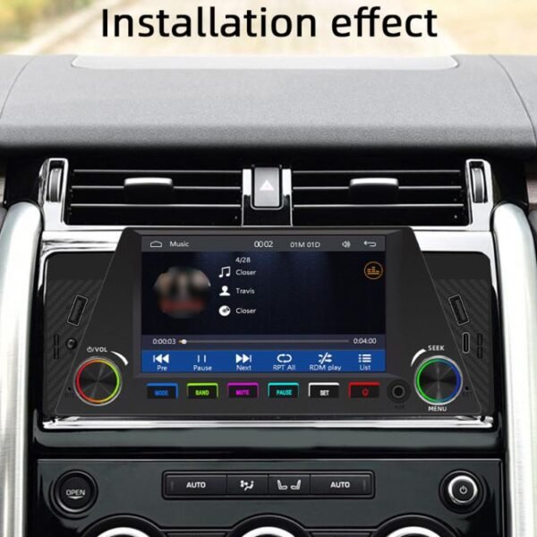 4.7 inch AUTO/CarPlay Navigation Bluetooth FM Radio Car MP5, 161C - Image 14