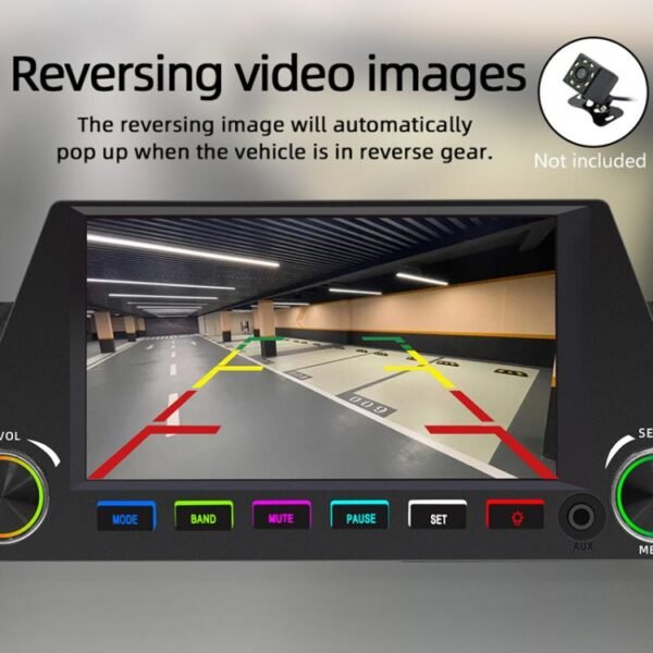 4.7 inch AUTO/CarPlay Navigation Bluetooth FM Radio Car MP5, 161C - Image 8