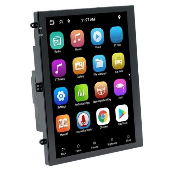 9.7 inch Vertical Screen Bluetooth Radio Android 13 GPS Navigation Device, 1+32G, 2+32G, 2+64G