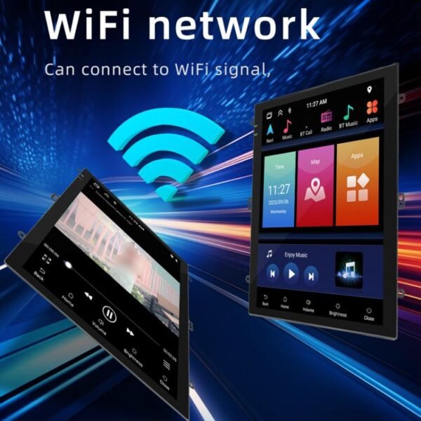 9.7 inch Vertical Screen Bluetooth Radio Android 13 GPS Navigation Device, 1+32G, 2+32G, 2+64G - Image 5