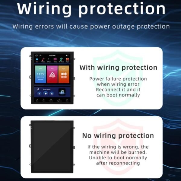 9.7 inch Vertical Screen Bluetooth Radio Android 13 GPS Navigation Device, 1+32G, 2+32G, 2+64G - Image 8