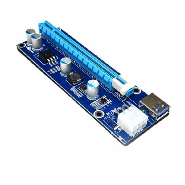 PCE164P-N03 VER006C Mini PCI-E 1X To 16X Riser For Laptop External Image Card, Blue Board 6pin, Blackboard 6pin, Blackboard 4pin, M2 To 6pin - Image 3