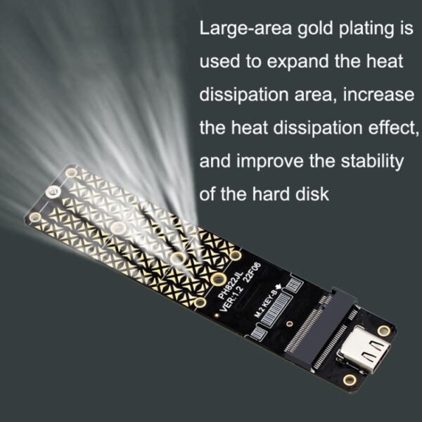 NGFF M.2 Bkey SATA Hard Disk SSD To USB3.1 Type-C / USB-C Expansion Card Conversion Board, SSD To USB3.1 - Image 9