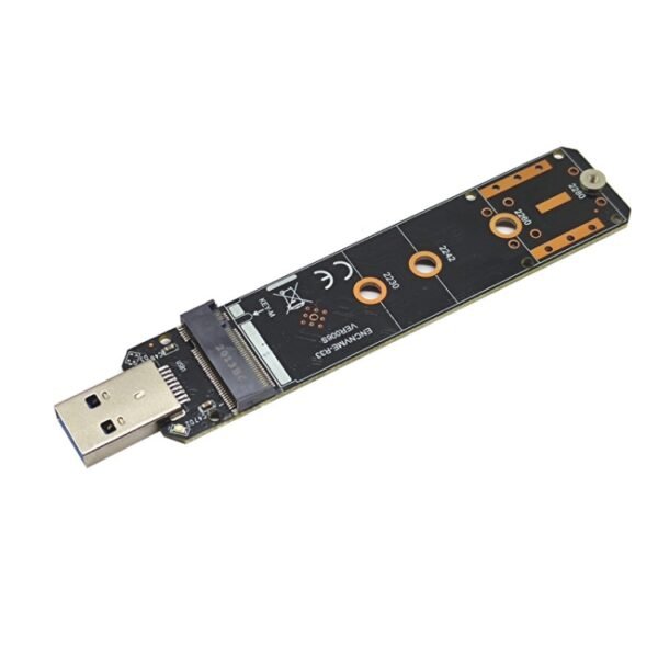 USB3.1 10Gbps GEN2 To NVME SATA Dual Protocol M.2 SSD Riser Card - Image 2