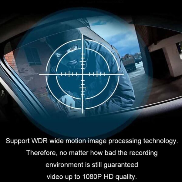 3 Lens Video HD 1080P Multi-Language Driving Recorder - Image 12
