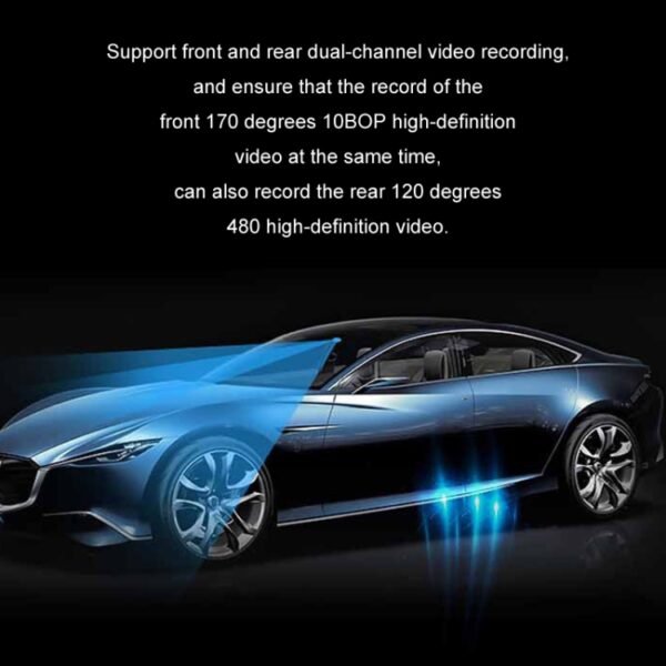 3 Lens Video HD 1080P Multi-Language Driving Recorder - Image 9