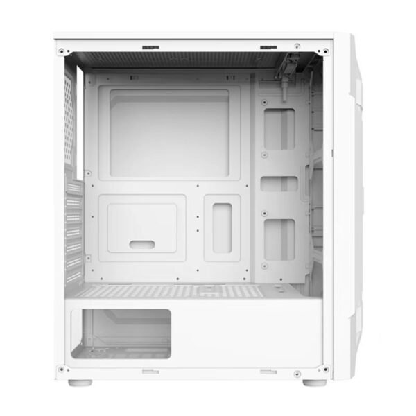 EVESKY Acrylic Side Transparent ATX Computer Case With 6 Fans Position And USB 3.0 Interface, Black, White - Image 4