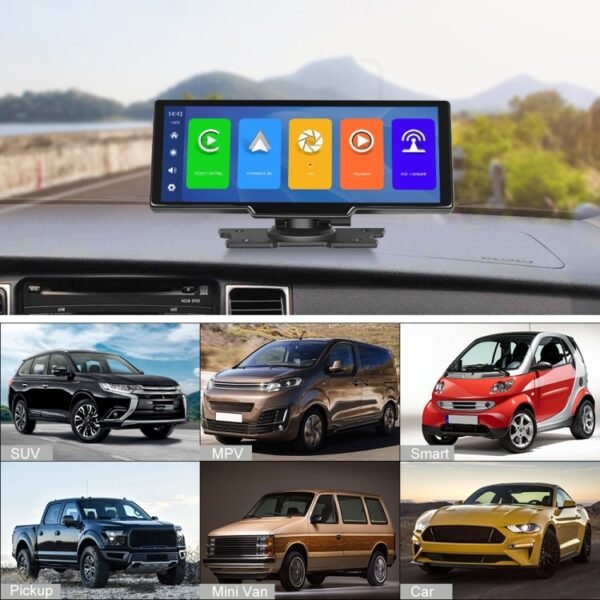 Car 10.26 Inch Portable Wireless CarPlay Display Android Auto Mobile Phone Screen - Image 10