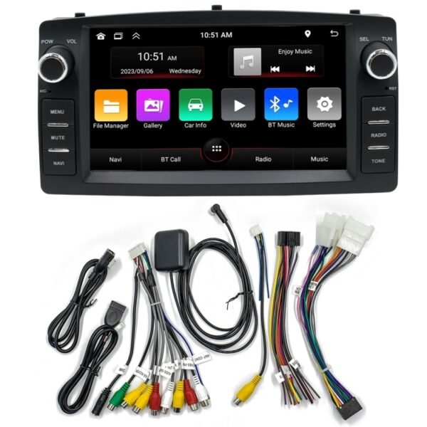 For BYD F3 7 inch Car Android Navigation Bluetooth FM Radio, 2+32G, 2+64G - Image 4