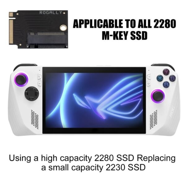 For ASUS Rog Ally Modified M2 Hard Drive PCIE4.0 Riser Card, Short - Image 6