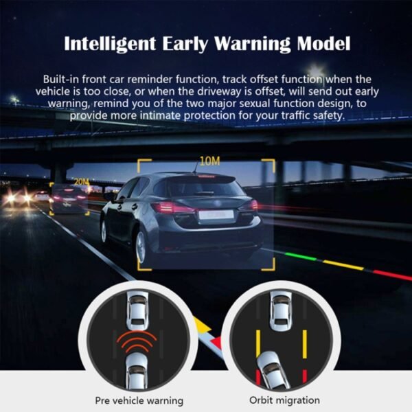 720P High Definition Android Navigation Car Recorder USB Connection ADAS Driving Alert System Logger, Official Standard, 16G, 32G - Image 4