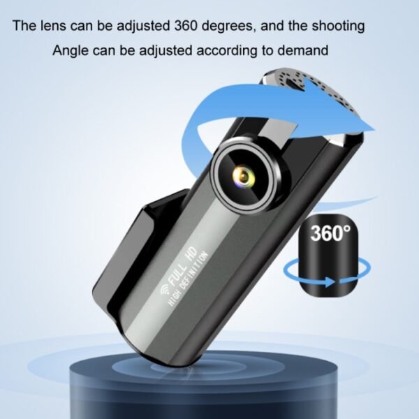 WIFI Mobile Phone 2K Ultra-Clear 360-Degree Rotating Driving Recorder, USB Short Line, Cigarette Lighter, Step-down Line - Image 6