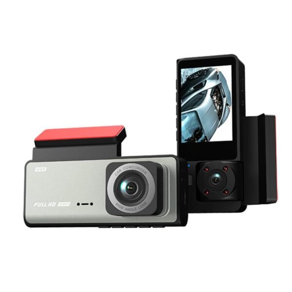 G71 HD 1080P Three-Lens 2.0-Inch Infrared Night Vision Driving Recorder, No WIFI, WIFI Connection - Image 2