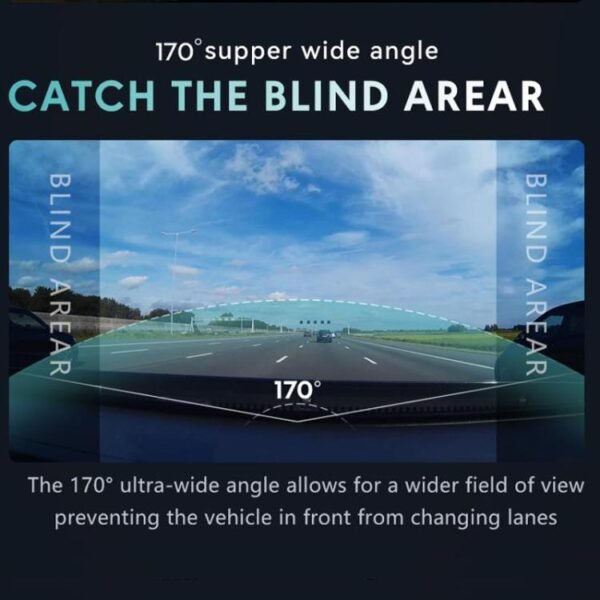 Anytek T2 PRO 3.0 Inch 2K HD Night Vision Recorder Hidden Car Camera Front And Rear Dual Recording, T2 PRO - Image 6