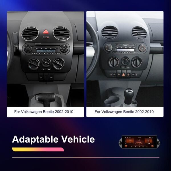 For Volkswagen Beetle 2002-2010 6.86 inch 2+64G Horizontal Screen Android Car Player, Standard, Standard+AHD+Microphone - Image 12