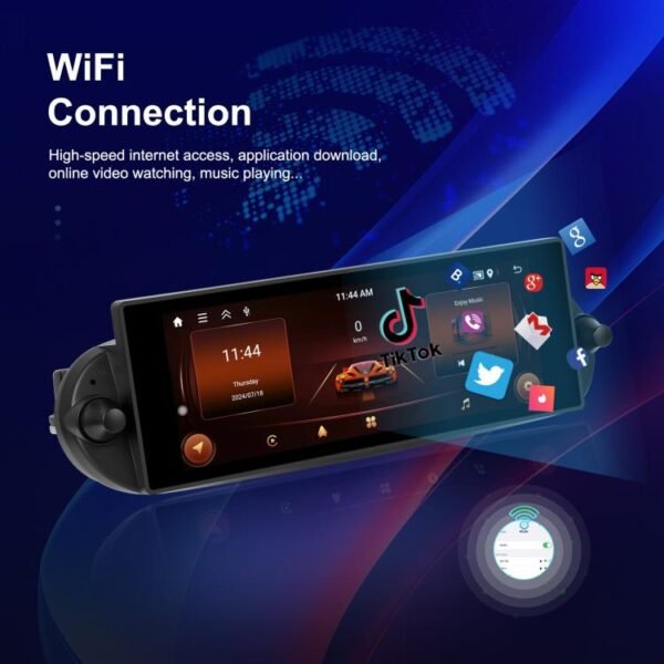 For Volkswagen Beetle 2002-2010 6.86 inch 2+64G Horizontal Screen Android Car Player, Standard, Standard+AHD+Microphone - Image 3