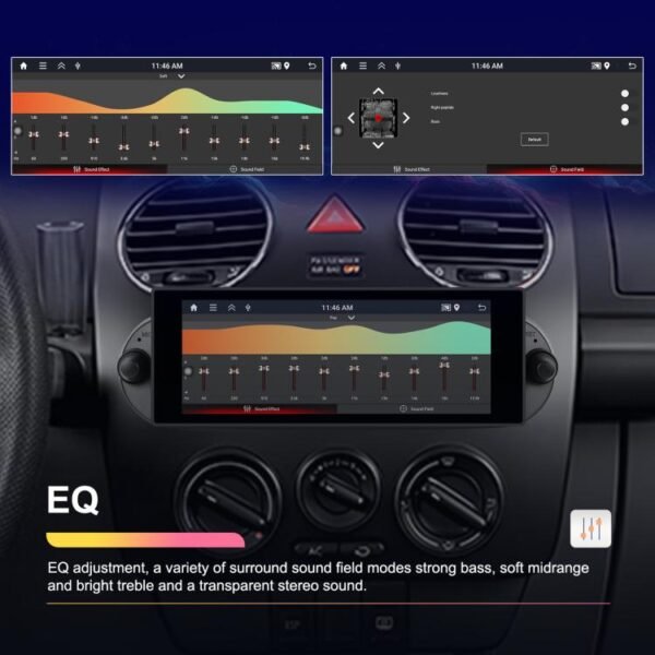 For Volkswagen Beetle 2002-2010 6.86 inch 2+64G Horizontal Screen Android Car Player, Standard, Standard+AHD+Microphone - Image 10