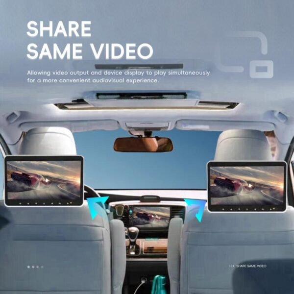 7 Inch Wired Carplay Dual Butt MP5 Player Bluetooth Big Screen Car Center Control, Standard, Standard+12 Light Camera - Image 12