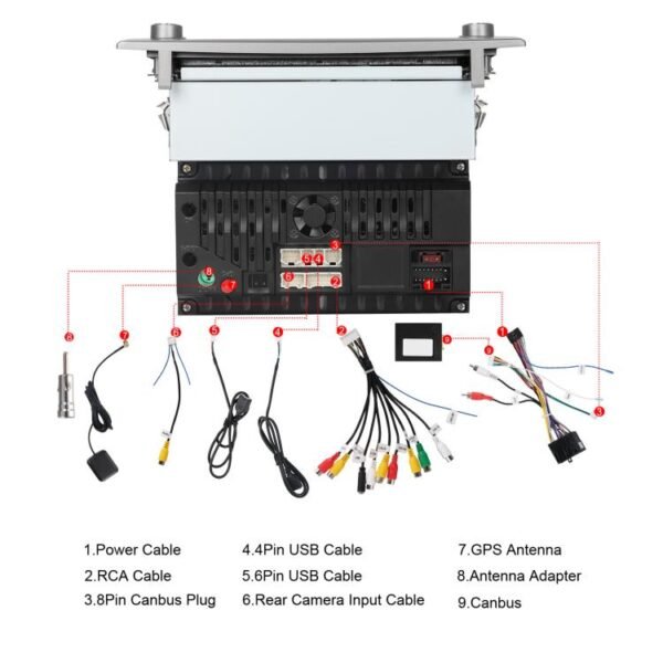 For Alfa Romeo MITO 2008-2016 7 inch Horizontal Screen Android 15 Carplay Car Center Control Integrated Machine, 4+64G, 2+64G - Image 14