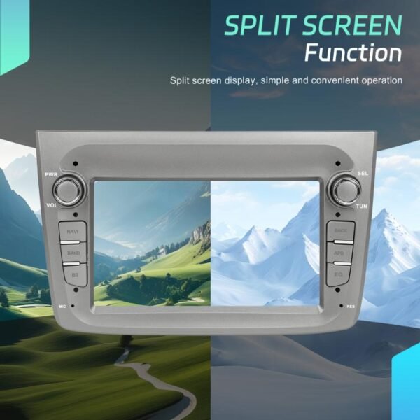 For Alfa Romeo MITO 2008-2016 7 inch Horizontal Screen Android 15 Carplay Car Center Control Integrated Machine, 4+64G, 2+64G - Image 4