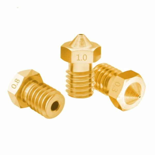 8 PCS Bugatti 3D Printer Accessories E3D-V5 V6 Nozzle M6 Thread Consumables Hot Nozzle, 1.75/0.2mm, 1.75/0.25mm, 1.75/0.3mm, 1.75/0.35mm, 1.75/0.4mm, 1.75/0.5mm, 1.75/0.6mm, 1.75/0.8mm, 1.75/1.0mm, 3/0.2mm, 3/0.3mm, 3/0.4mm, 3/0.5mm, 3/0.6mm, 3/0.8mm... - Image 5
