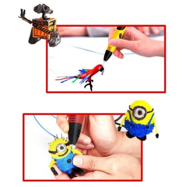 Gen 6th ABS / PLA Filament Kids DIY Drawing 3D Printing Pen with LCD Display(Blue+Black), EPR5210L, EPR5210R, EPR5210W, EPR5210Y - Image 8