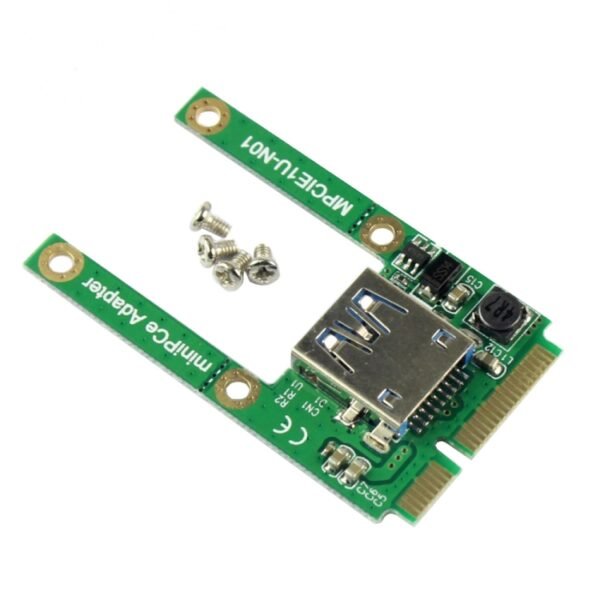 Mini PCI-E Card Slot Expansion MPCIE to USB 2.0 Interface Adapter Riser Card - Image 2