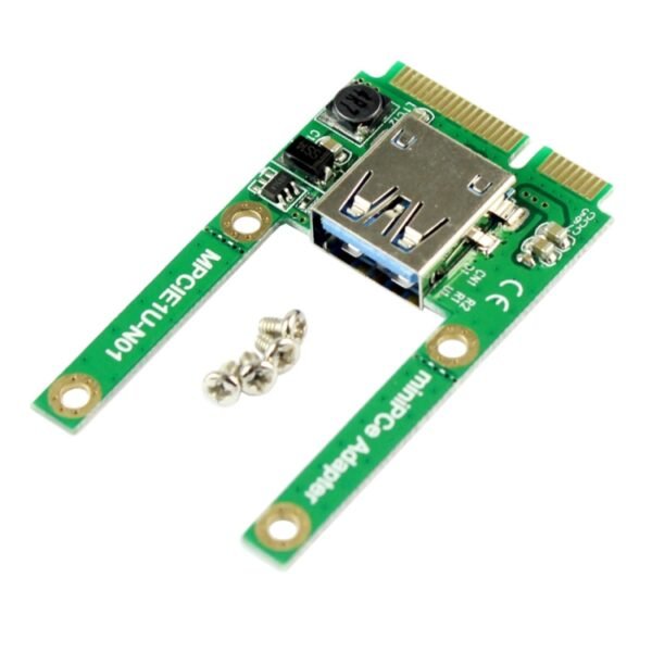 Mini PCI-E Card Slot Expansion MPCIE to USB 2.0 Interface Adapter Riser Card - Image 3