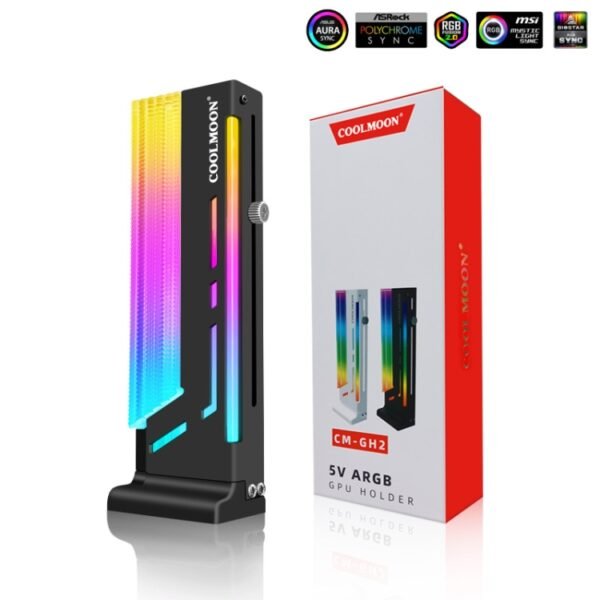 COOLMOON CM-GH2 5V ARGB GPU Holder - Image 9