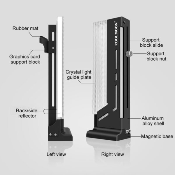 COOLMOON CM-GH2 5V ARGB GPU Holder - Image 2