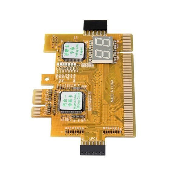 4-in-1 Desktop PC PCI-E LPC Diagnostic Card Motherboard Detection Failure Test Card - Image 3