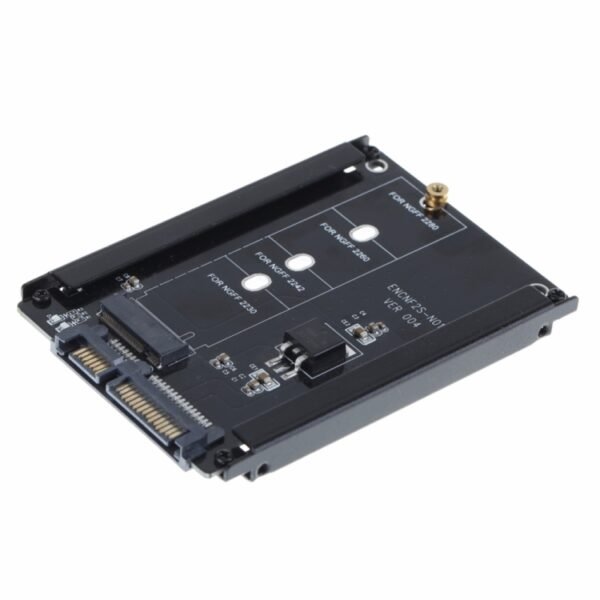 Metal Case CYB + M Socket 2 M.2 NGFF (SATA) SSD to 2.5 SATA Adapter for 2230/2242/2260/2280mm M2 NGFF SSD Solid State Hard Drive - Image 6
