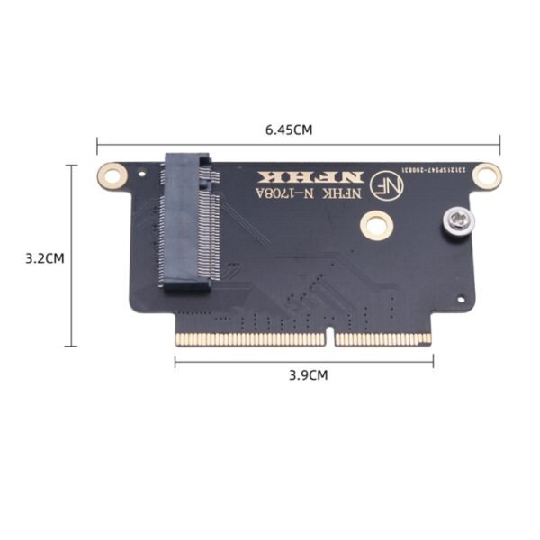NVMe M.2 NGFF SSD Adapter Card for MacBook Pro 13.3 inch A1708 (2016 - 2017) - Image 5