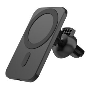 N16 10W Car Air Outlet + Suction Cup Magsafe Magnetic Wireless Charger Mobile Phone Holder For IPhone 12 Series