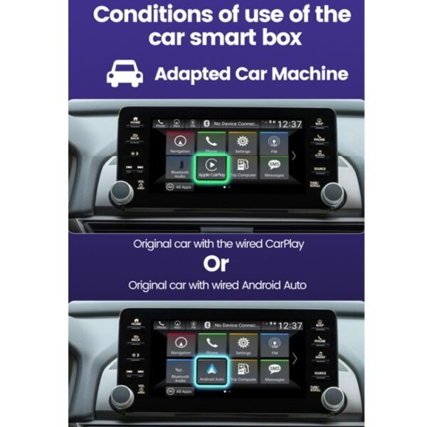 Wired to Wireless Carplay Box Android Auto for Car Interconnection - Image 5