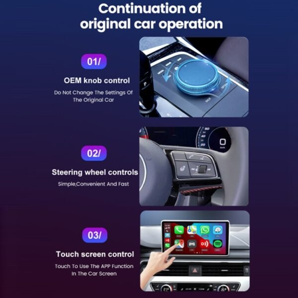 Wired to Wireless Carplay Box Android Auto for Car Interconnection - Image 10