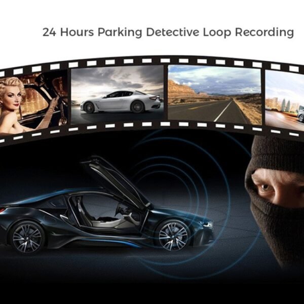 S600 1080P Wifi Dash Cam 170 Degree Wide Angle Lens Hidden Car Driving Recorder - Image 7